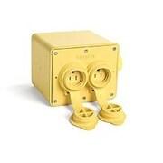 WOODHEAD Cable Glands, Strain Reliefs & Cord Grips Max-Loc F2 1/2 Multi-Hole 4.225Hole 1300980196